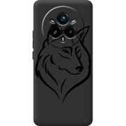 Чорний чохол BoxFace Realme 14 Pro Plus Wolf