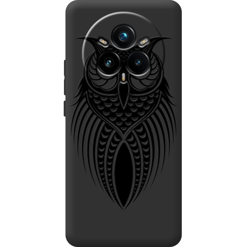 Чорний чохол BoxFace Realme 14 Pro Plus Owl