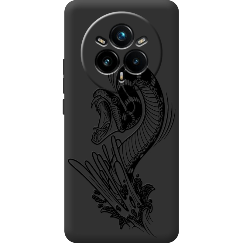 Чорний чохол BoxFace Realme 14 Pro Plus Snake