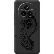 Чорний чохол BoxFace Realme 14 Pro Plus Snake