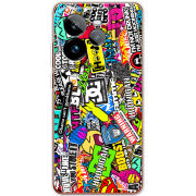 Чохол BoxFace Realme GT 7 Pro Multicolored Inscriptions