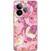 Чохол BoxFace Realme GT 7 Pro Pink Peonies