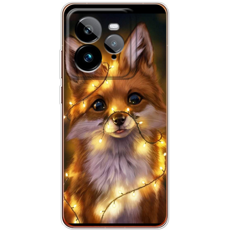 Чохол BoxFace Realme GT 7 Pro Різдвяна лисичка
