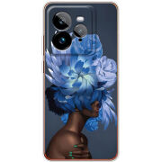 Чохол BoxFace Realme GT 7 Pro Exquisite Blue Flowers