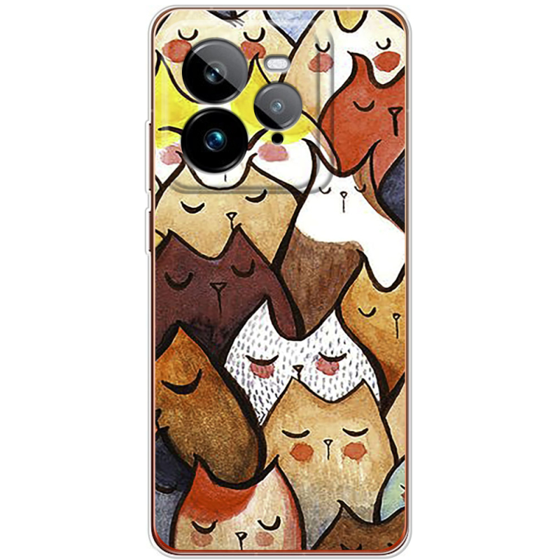 Чохол BoxFace Realme GT 7 Pro Sleepy Cats