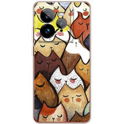 Чохол BoxFace Realme GT 7 Pro Sleepy Cats