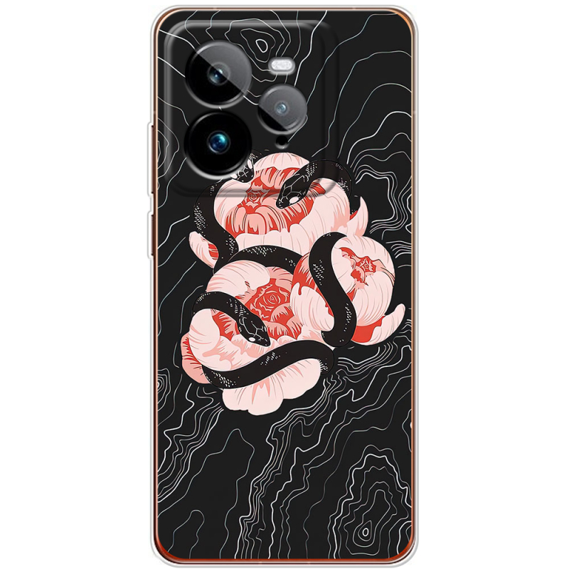 Чохол BoxFace Realme GT 7 Pro Snake Rose