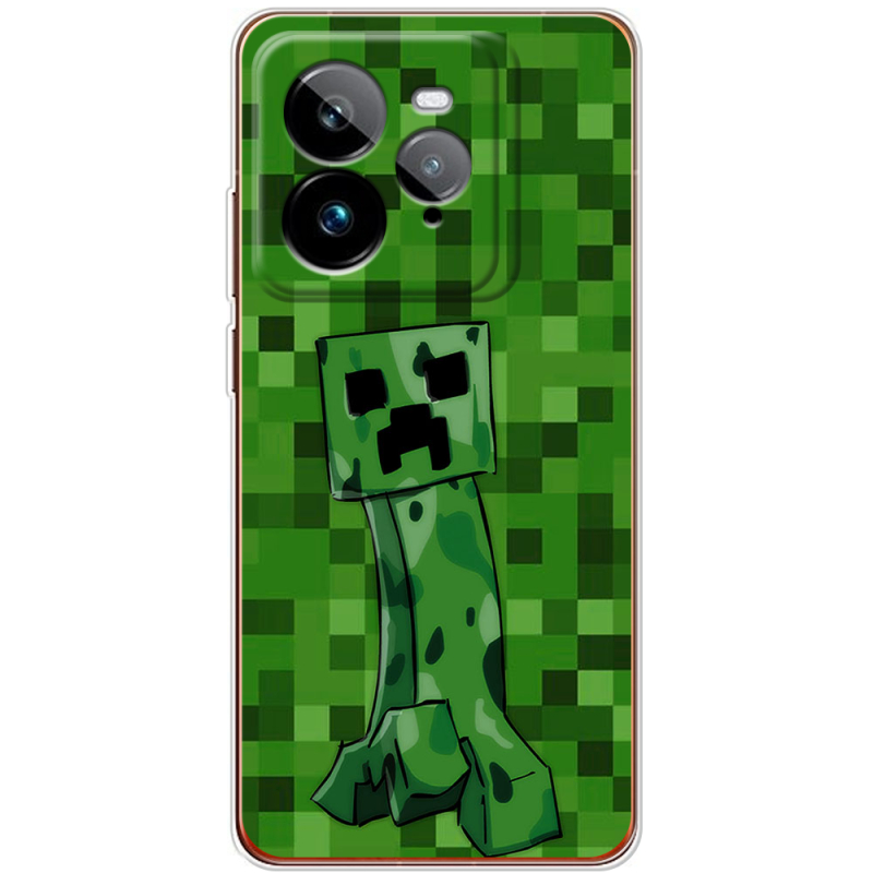 Чохол BoxFace Realme GT 7 Pro Minecraft Creeper