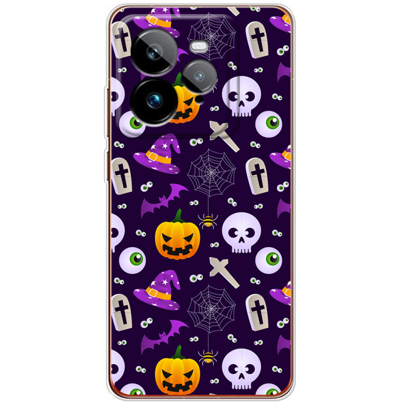 Чохол BoxFace Realme GT 7 Pro Halloween Purple Mood
