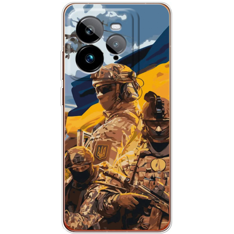 Чохол BoxFace Realme GT 7 Pro Воїни ЗСУ
