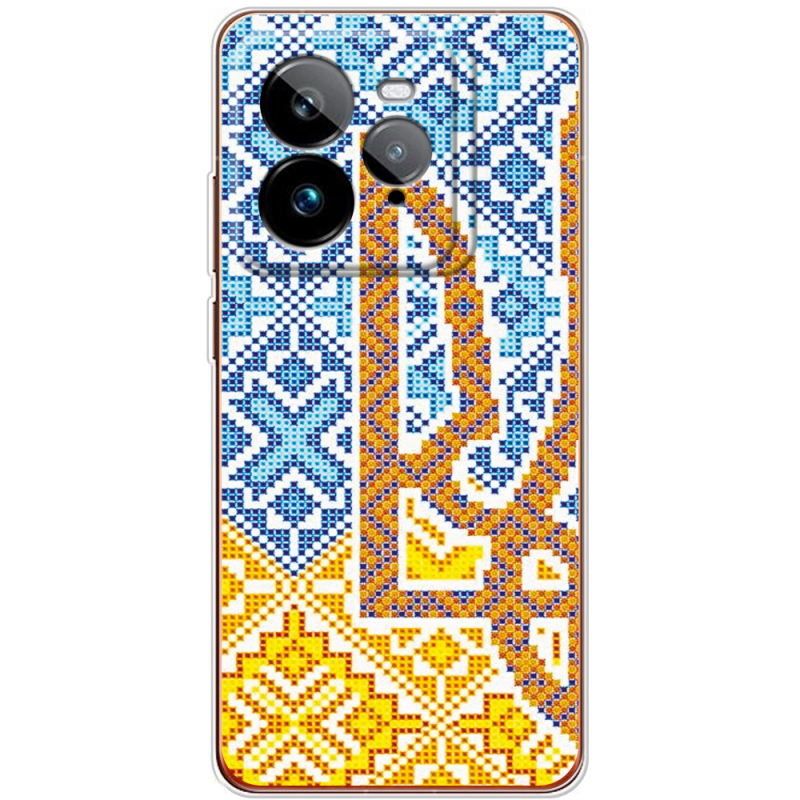Чохол BoxFace Realme GT 7 Pro Тризуб Вишивка