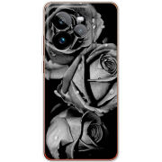 Чохол BoxFace Realme GT 7 Pro Black and White Roses