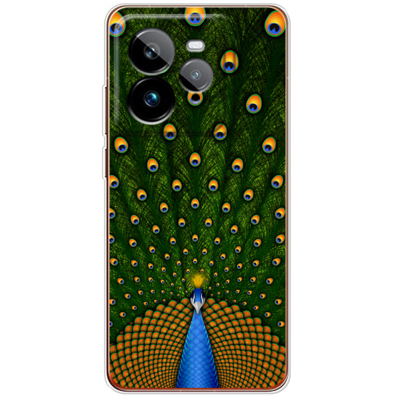 Чохол BoxFace Realme GT 7 Pro Peacocks Tail