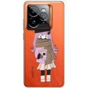 Прозорий чохол BoxFace Realme GT 7 Pro Winter Morning Girl