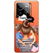 Прозорий чохол BoxFace Realme GT 7 Pro Super Mama