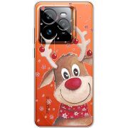 Прозорий чохол BoxFace Realme GT 7 Pro Winter Deer