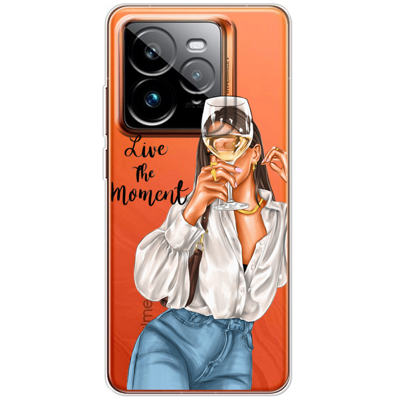 Прозорий чохол BoxFace Realme GT 7 Pro Live The Moment