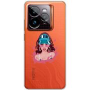 Прозорий чохол BoxFace Realme GT 7 Pro Selena Gomez