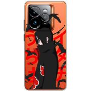 Прозорий чохол BoxFace Realme GT 7 Pro Учиха Итачи
