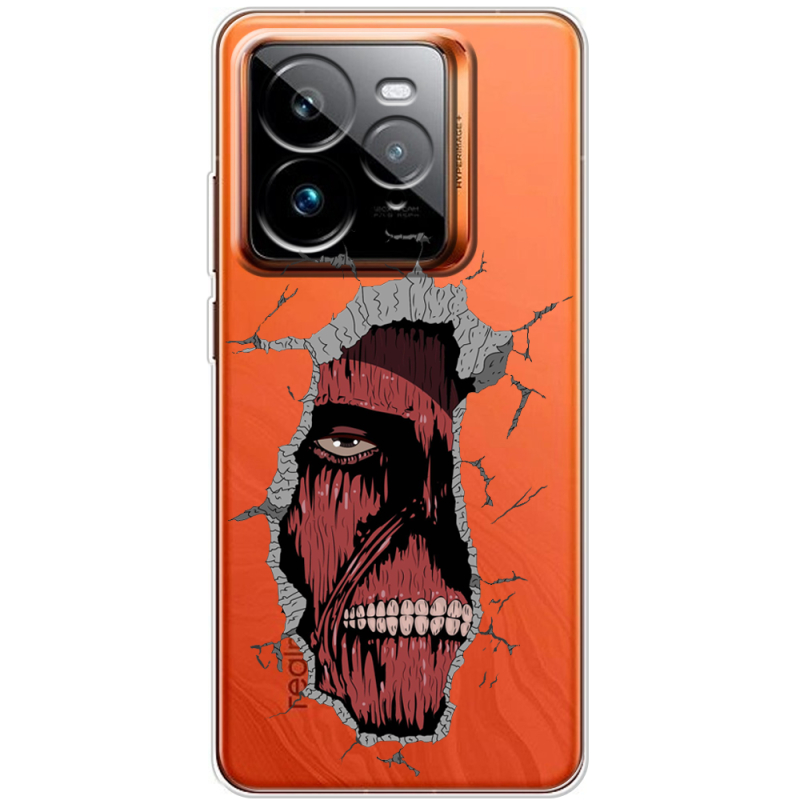 Прозорий чохол BoxFace Realme GT 7 Pro Нападение Титана