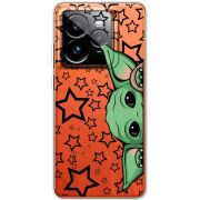 Прозорий чохол BoxFace Realme GT 7 Pro Baby Yoda