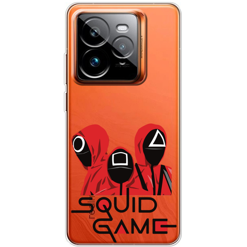 Прозорий чохол BoxFace Realme GT 7 Pro siquid game люди в красном