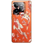 Прозорий чохол BoxFace Realme GT 7 Pro Japanese Koi Fish