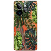 Прозорий чохол BoxFace Realme GT 7 Pro Palm Tree