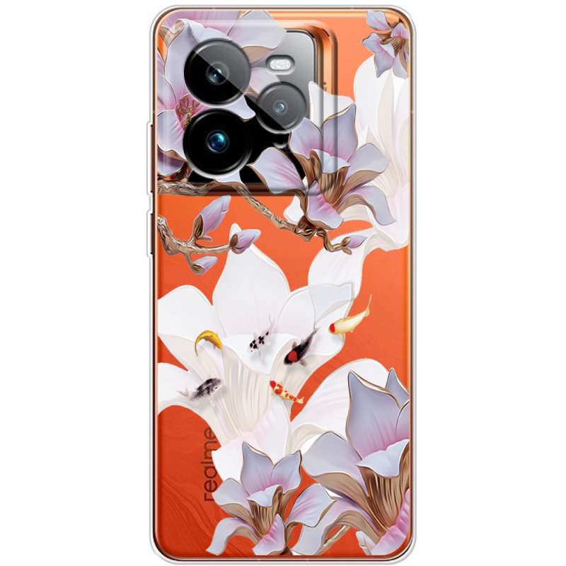 Прозорий чохол BoxFace Realme GT 7 Pro Chinese Magnolia