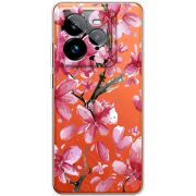 Прозорий чохол BoxFace Realme GT 7 Pro Pink Magnolia