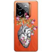 Чохол зі стразами Realme GT 7 Pro Heart