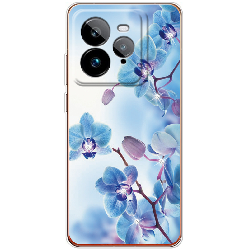 Чохол зі стразами Realme GT 7 Pro Orchids