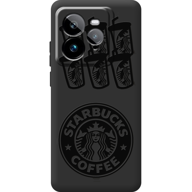 Чорний чохол BoxFace Realme GT 7 Pro Black Coffee