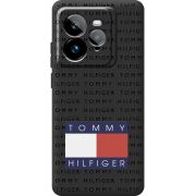 Чорний чохол BoxFace Realme GT 7 Pro Tommy Print