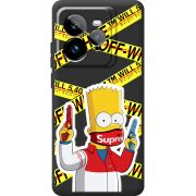 Чорний чохол BoxFace Realme GT 7 Pro White Bart