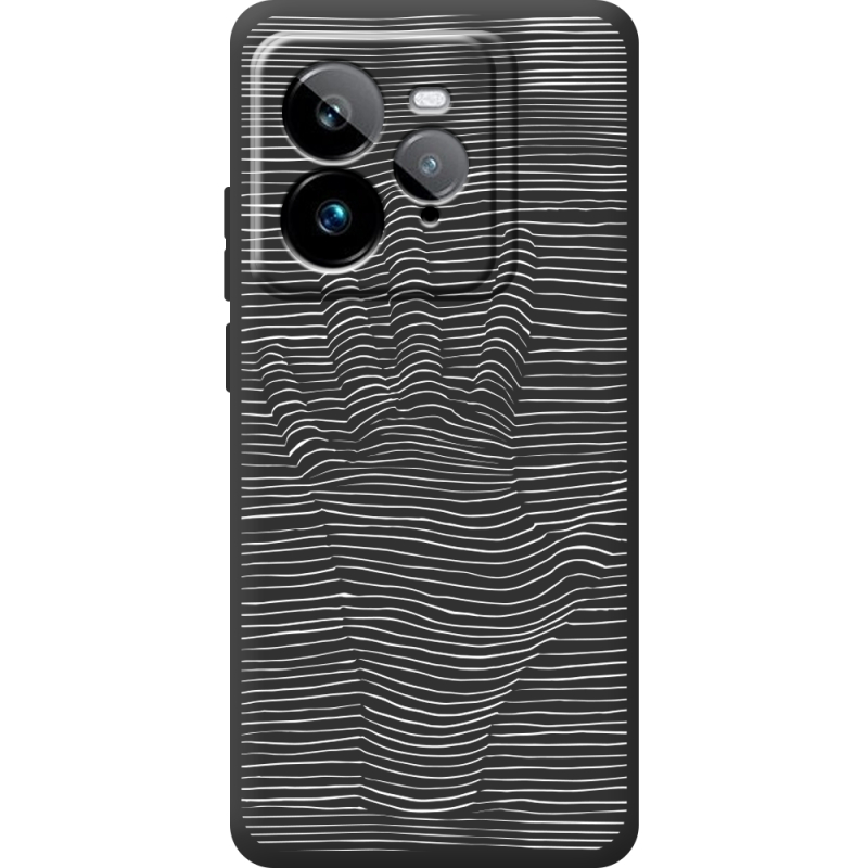 Чорний чохол BoxFace Realme GT 7 Pro Optical Hand