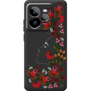 Чорний чохол BoxFace Realme GT 7 Pro 3D Ukrainian Muse