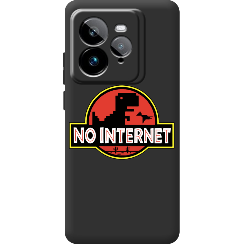 Чорний чохол BoxFace Realme GT 7 Pro No Internet