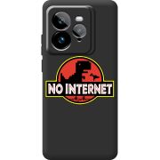 Чорний чохол BoxFace Realme GT 7 Pro No Internet