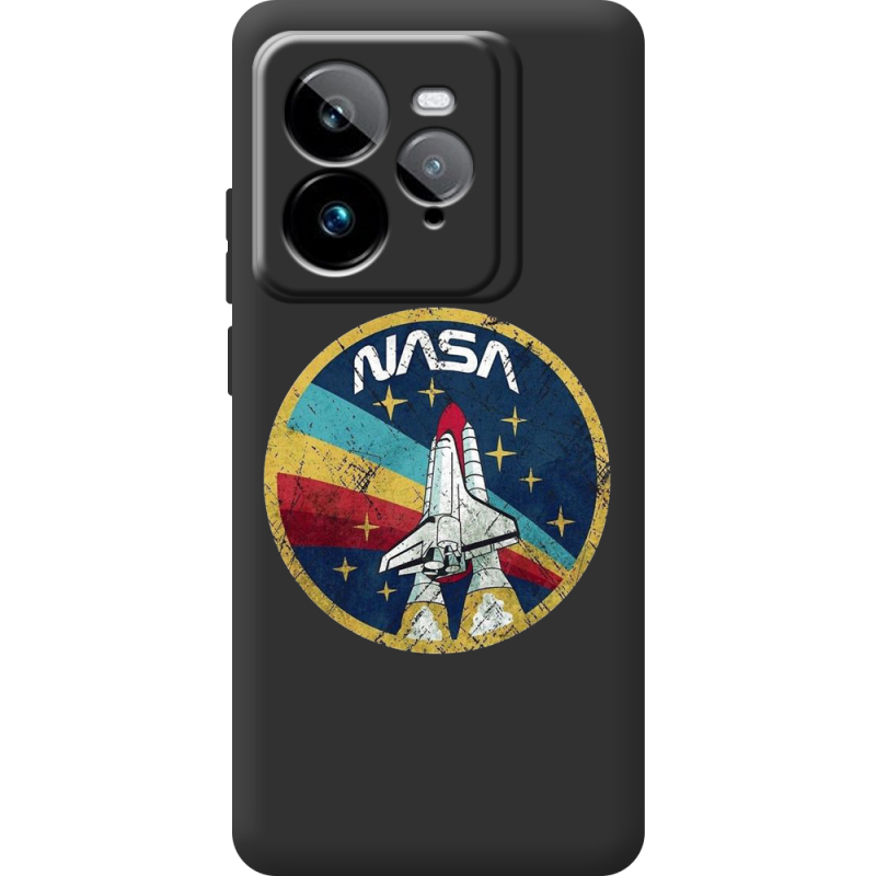 Чорний чохол BoxFace Realme GT 7 Pro NASA