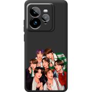 Чорний чохол BoxFace Realme GT 7 Pro BTS