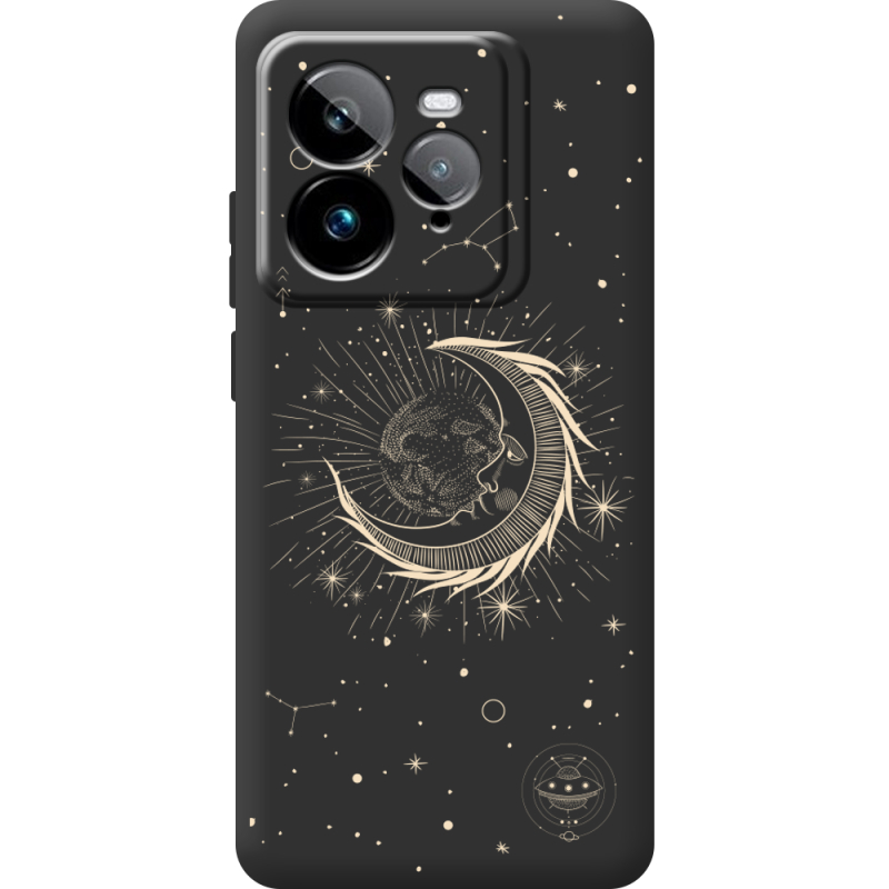 Чорний чохол BoxFace Realme GT 7 Pro Moon