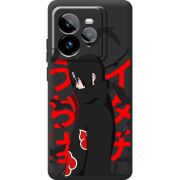 Чорний чохол BoxFace Realme GT 7 Pro Учиха Итачи