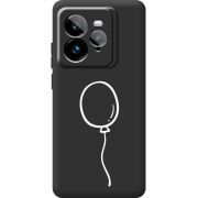 Чорний чохол BoxFace Realme GT 7 Pro Balloon