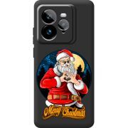 Чорний чохол BoxFace Realme GT 7 Pro Cool Santa