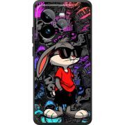 Чорний чохол BoxFace Realme GT 7 Pro Малий вухань