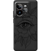 Чорний чохол BoxFace Realme GT 7 Pro Eye