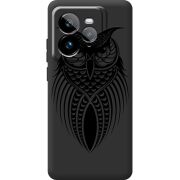 Чорний чохол BoxFace Realme GT 7 Pro Owl