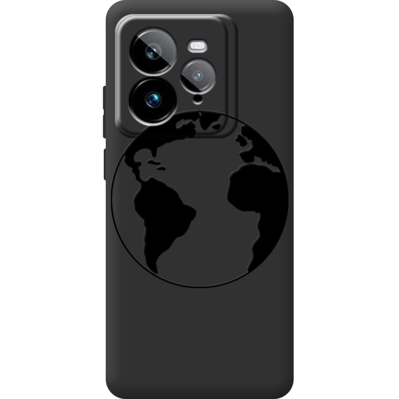 Чорний чохол BoxFace Realme GT 7 Pro Earth