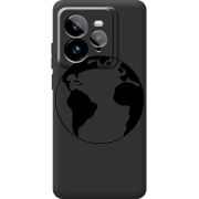 Чорний чохол BoxFace Realme GT 7 Pro Earth